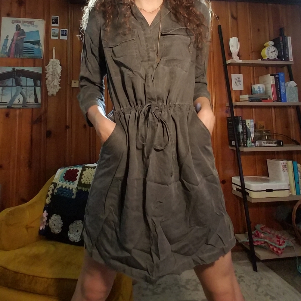 Medium Gray Dress from Old Navy